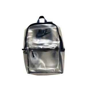 Nike Youth Heritage Crystal Clear Backpack 25L Navy Blue New